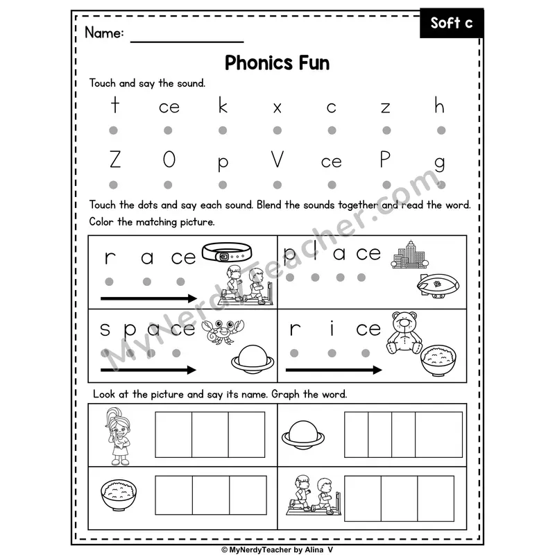 Soft c (_ce) Phonics Intervention — Editable PowerPoint Intervention