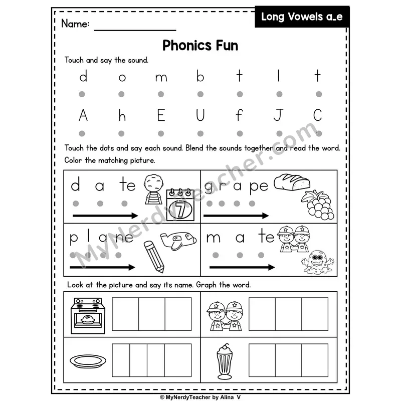 Long Vowel a_e Phonics Intervention — Editable PowerPoint Intervention