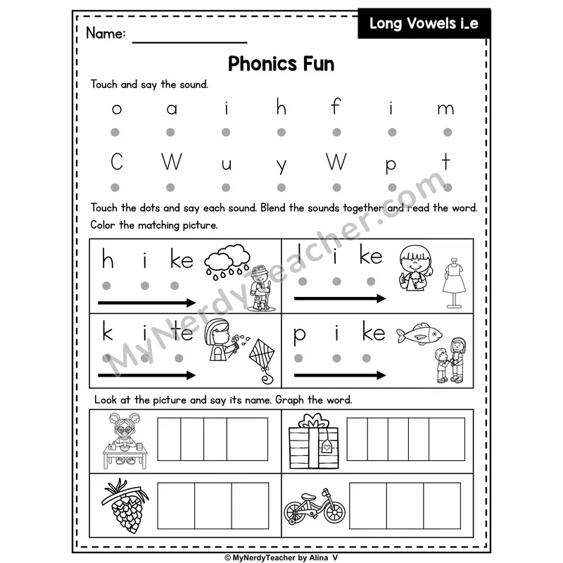 Long Vowel i_e Phonics Intervention — Editable PowerPoint Intervention