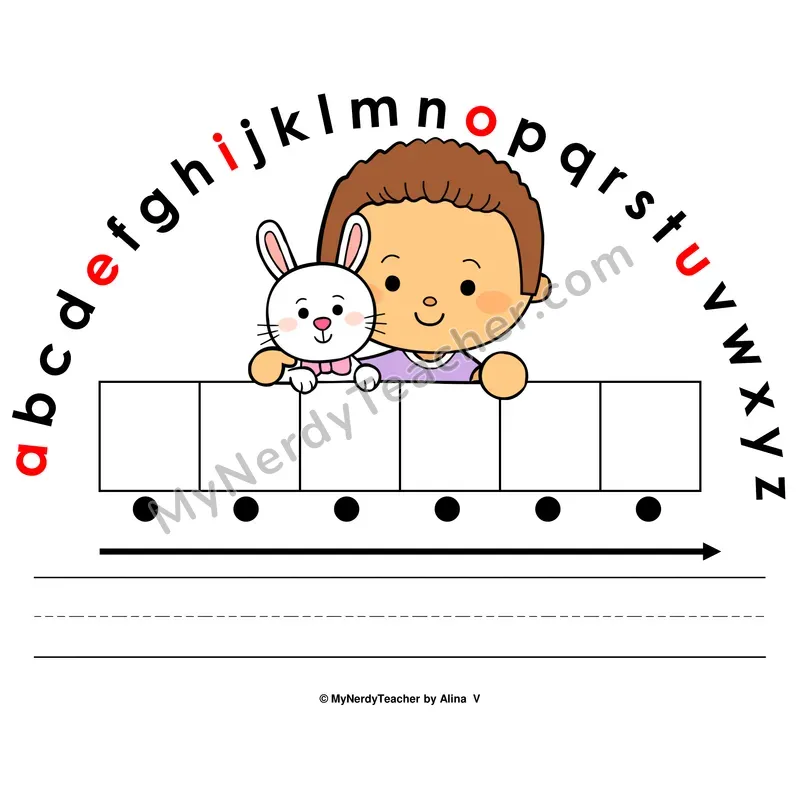 Alphabet Arc Mat — Easter Letter Recognition & Word Building