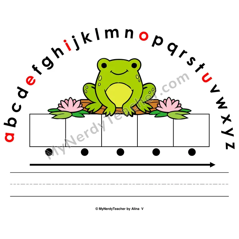 Alphabet Arc Mat — Pond Letter Recognition & Word Building