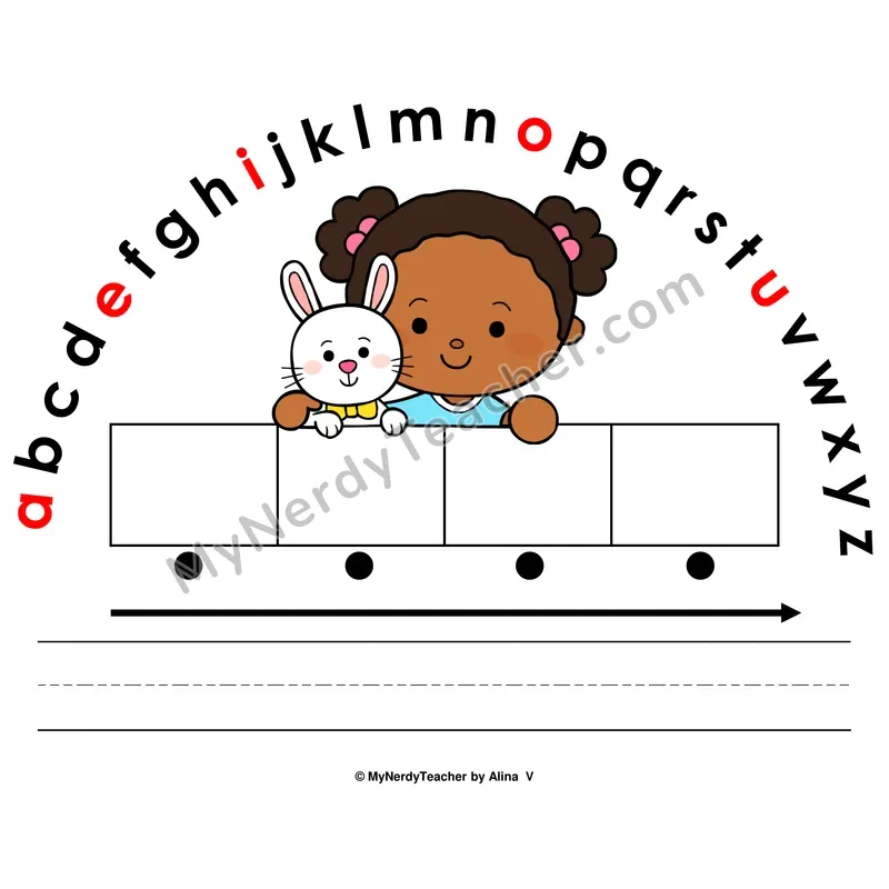 Alphabet Arc Mat — Easter Letter Recognition & Word Building