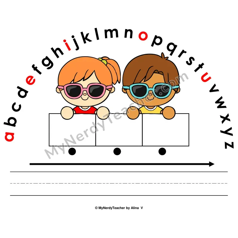 Alphabet Arc Mat — Summer Letter Recognition & Word Building