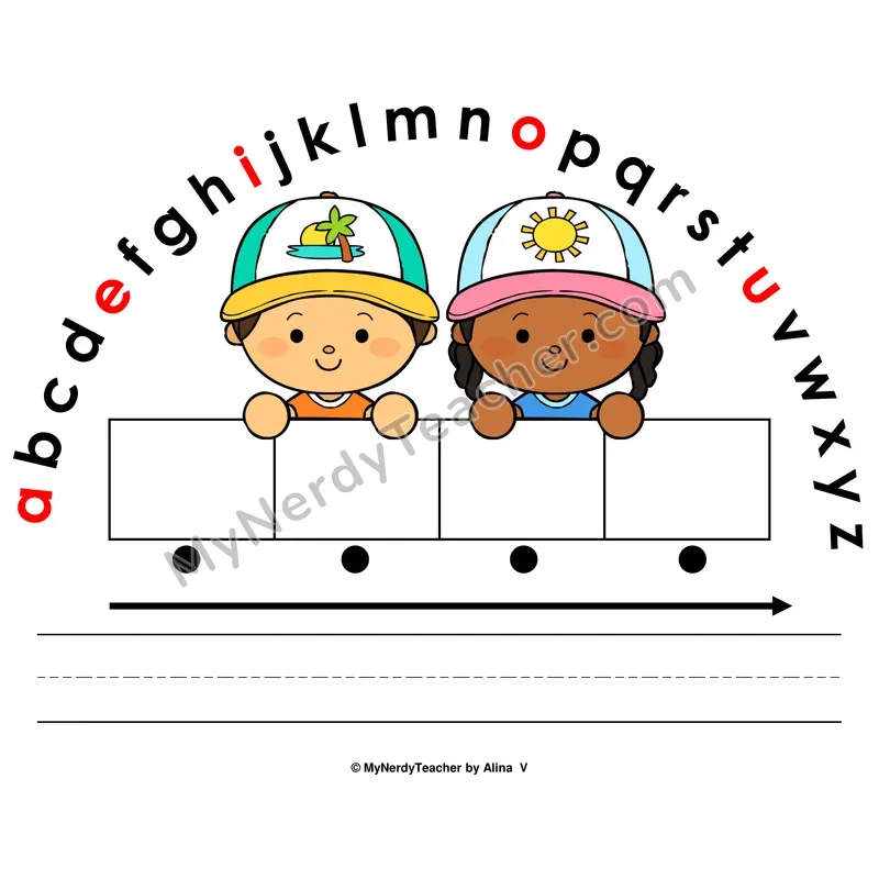 Alphabet Arc Mat — Summer Letter Recognition & Word Building