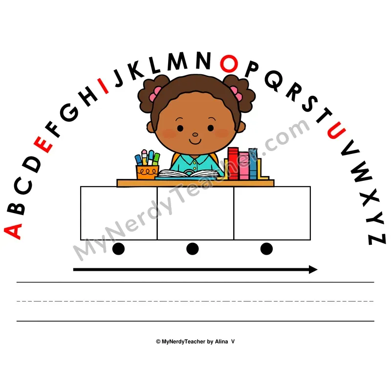 Alphabet Arc Mat — School Letter Recognition & Word Building