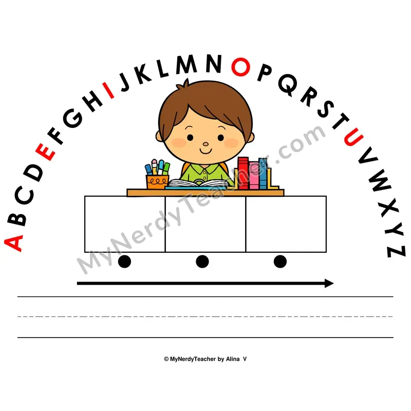 Alphabet Arc Mat — School Letter Recognition & Word Building