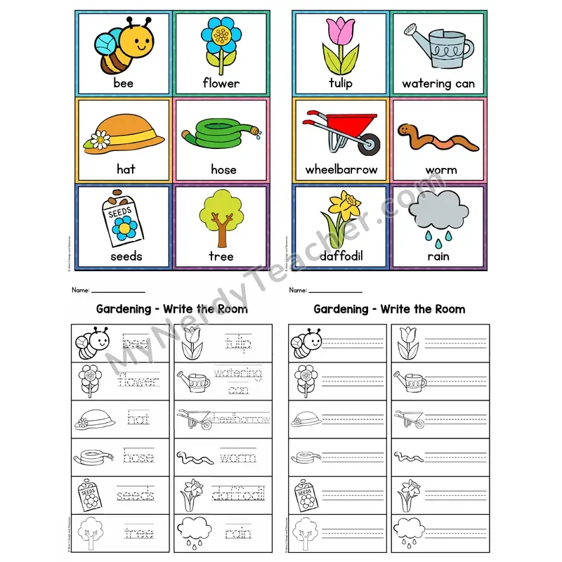 Write the Room — Gardening