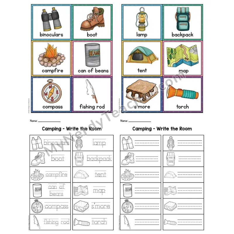 Write the Room — Camping