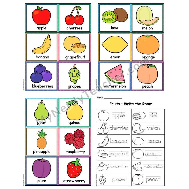 Write the Room — Fruits