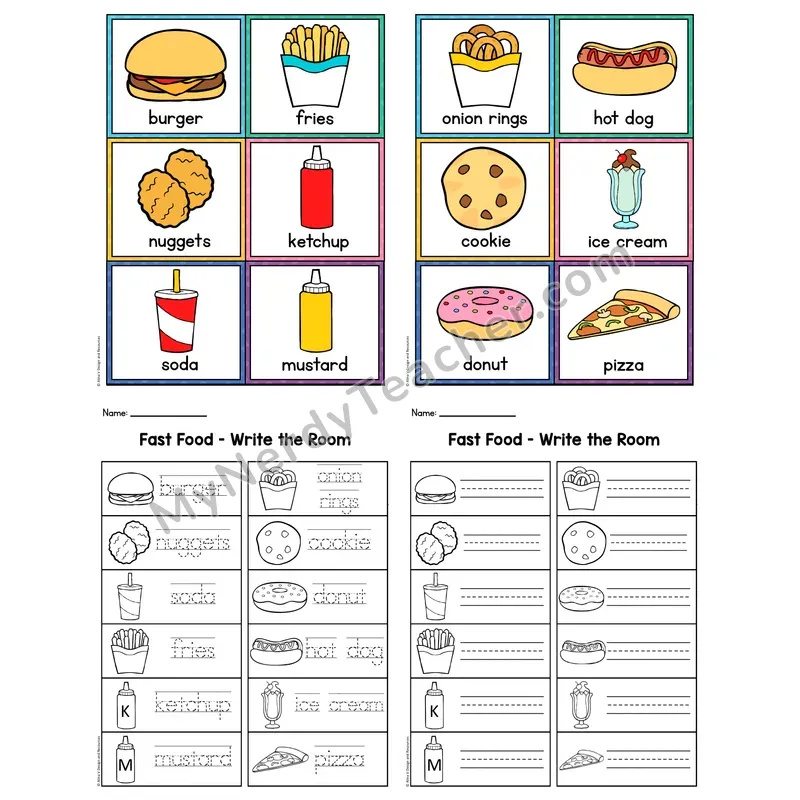 Write the Room — Fast Food