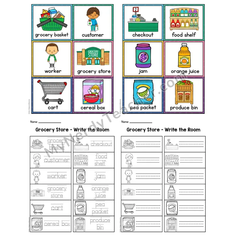Write the Room — Grocery Store