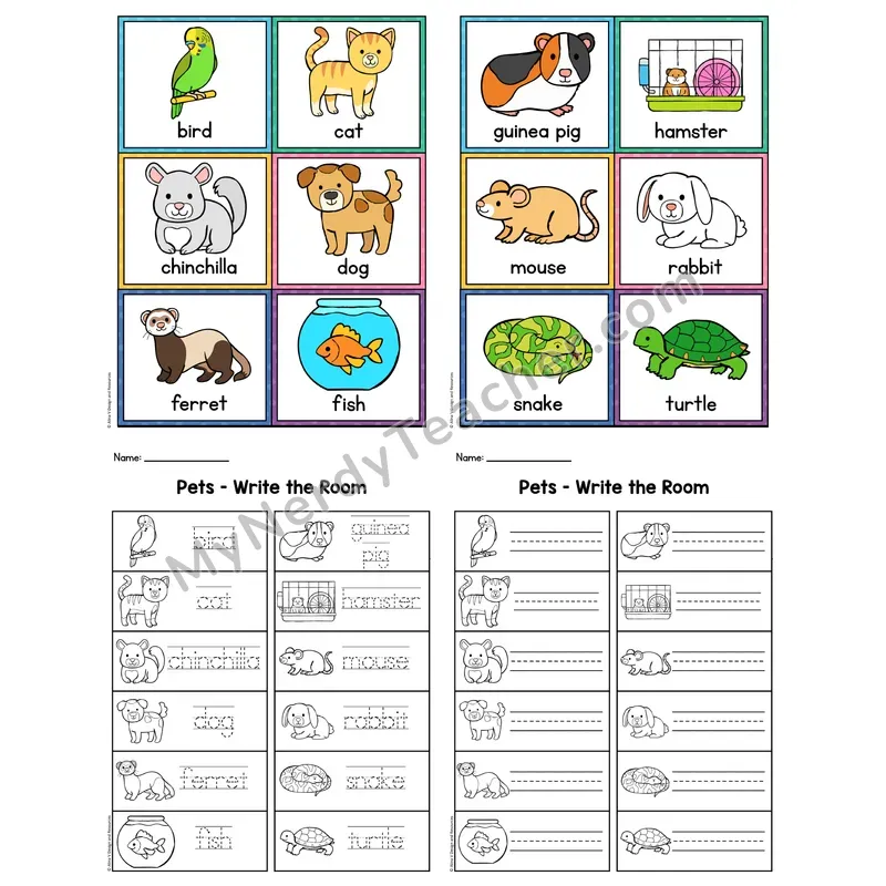 Write the Room — Pets
