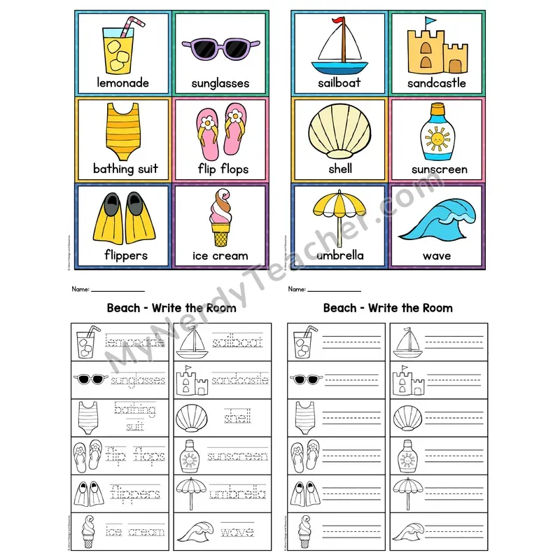 Write the Room — Beach