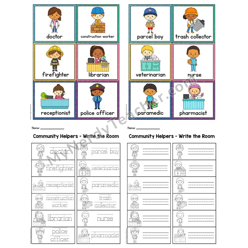 Write the Room — Community Helpers