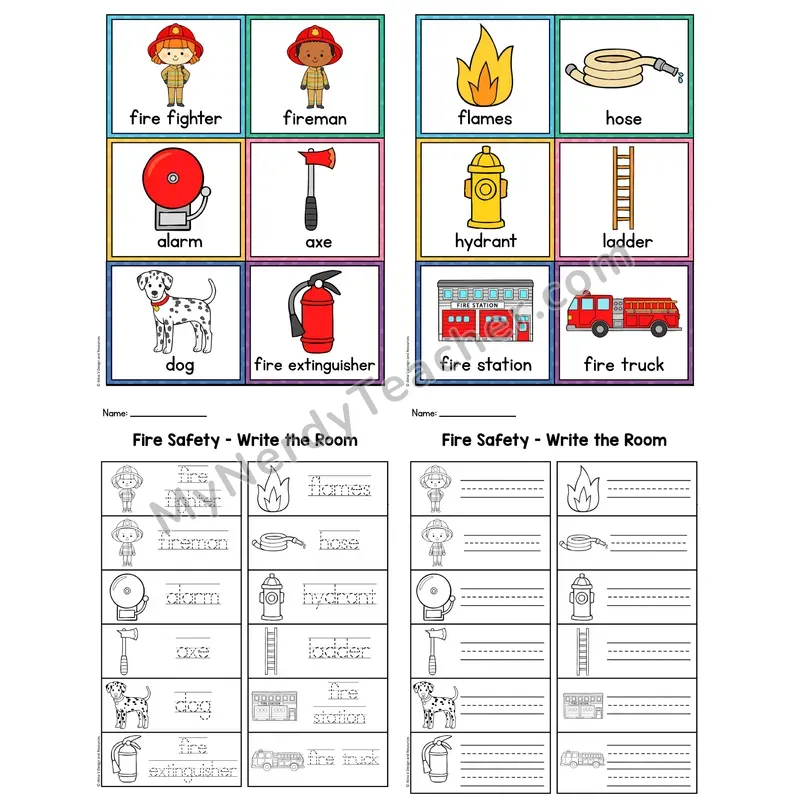 Write the Room — Fire Safety