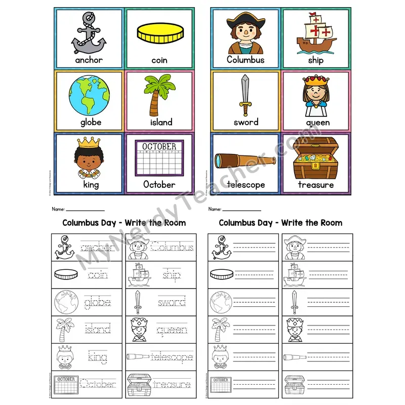 Write the Room — Columbus Day