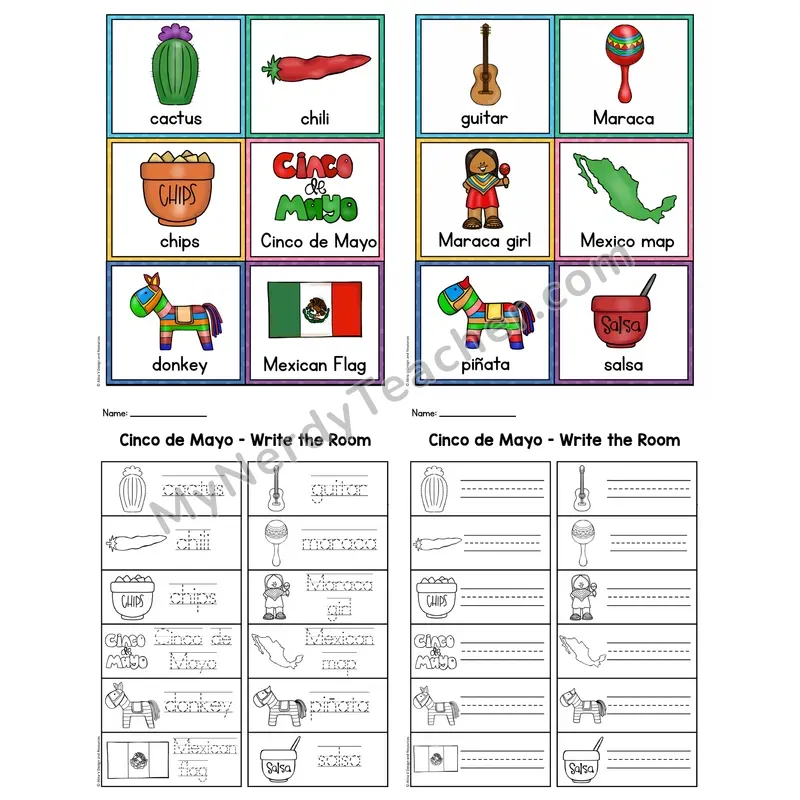 Write the Room — Cinco de Mayo