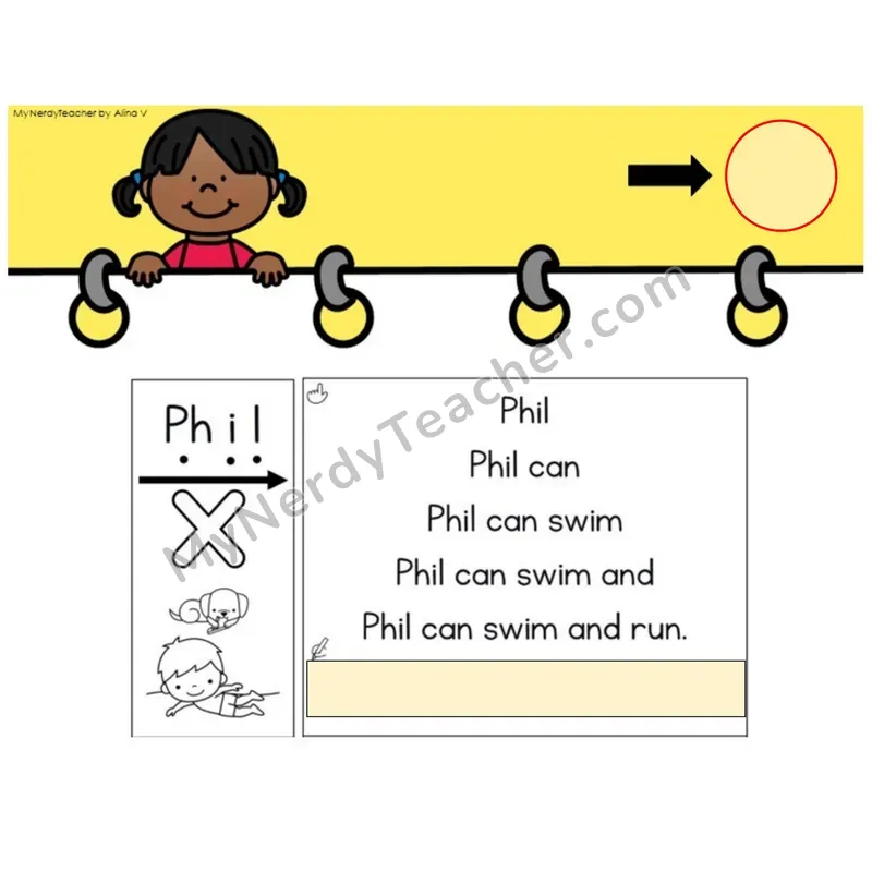 Digraph ph /f/ Sentence Pyramids — Digital Activity