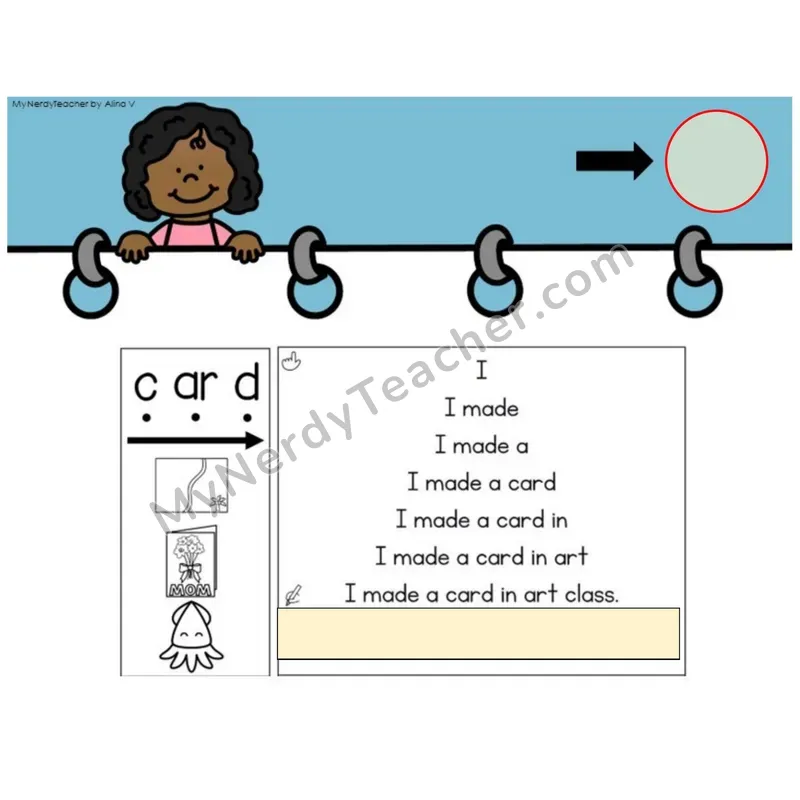 R-Controlled Vowel ar /ar/ Sentence Pyramids — Digital Activity