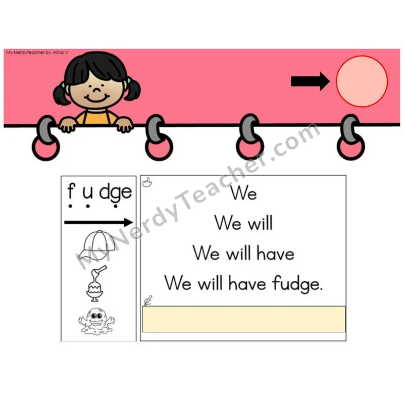 Trigraph dge and ge /j/ Sentence Pyramids — Digital Activity