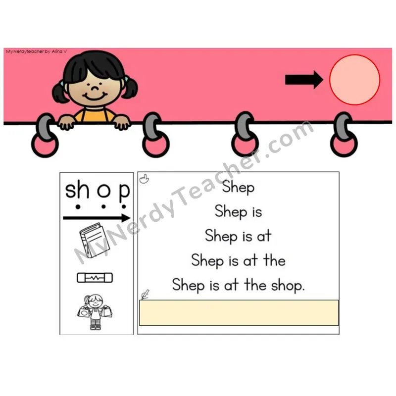 Digraph sh /sh/ Sentence Pyramids — Digital Activity