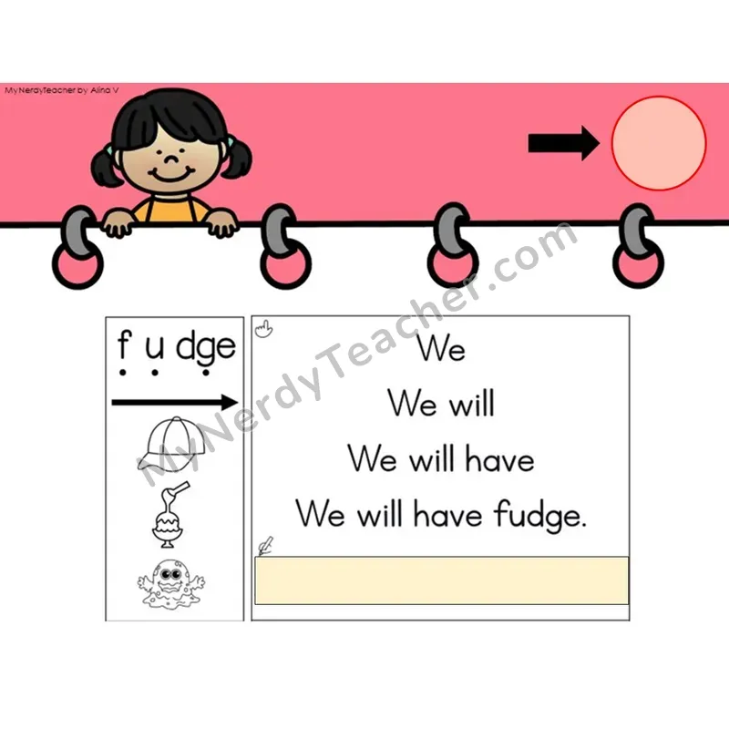 Trigraph dge and ge /j/ Sentence Pyramids — Digital Activity