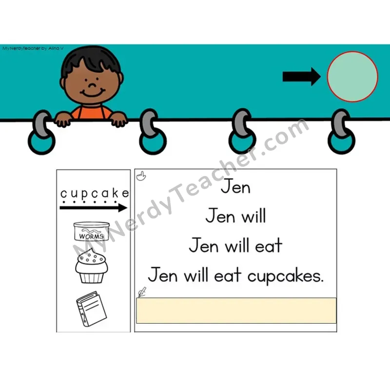 Compound Words Sentence Pyramids — Digital Activity
