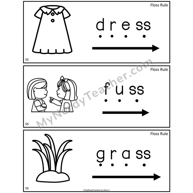 Floss Rule Blending Cards