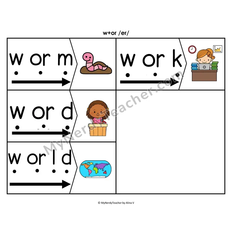 ir Blending & Segmenting Cards (Color)