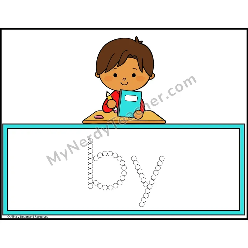 Q-Tip Painting Sight Words — 1st Grade - by
