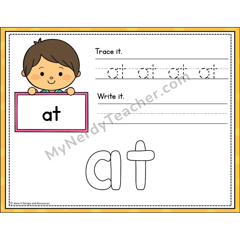 Sight Word Playdough Mats — Kindergarten - at