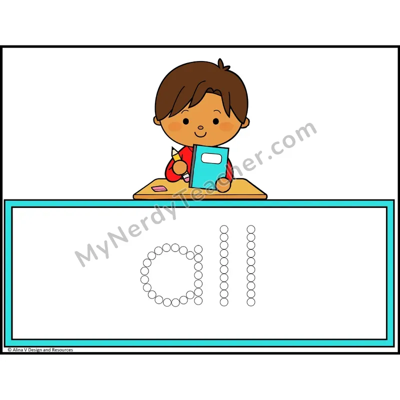 Q-Tip Painting Sight Words — Kindergarten - all