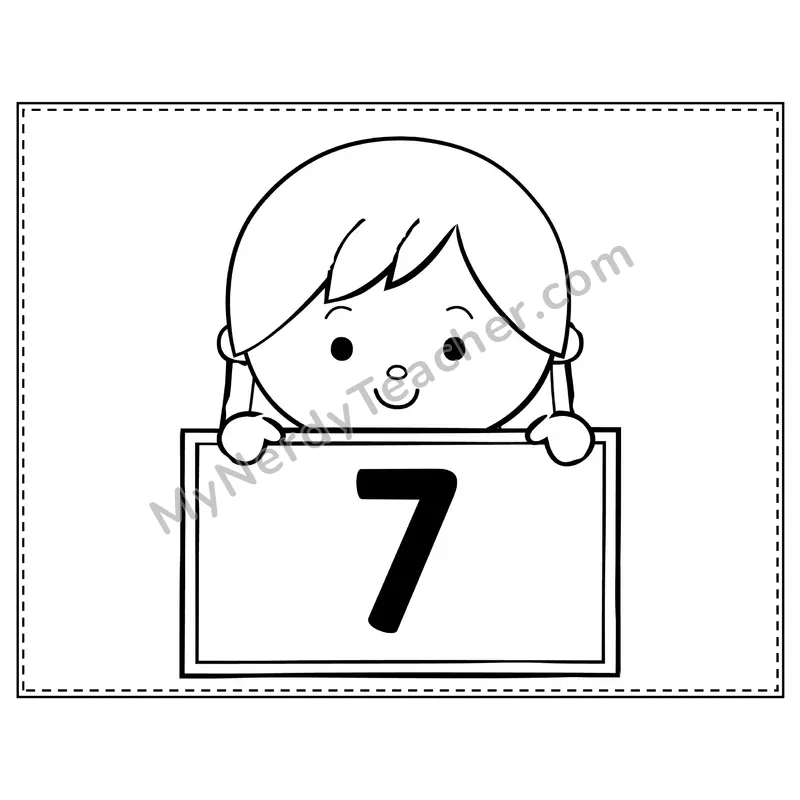 Number 6 Worksheet — Find and Trace the Number Word