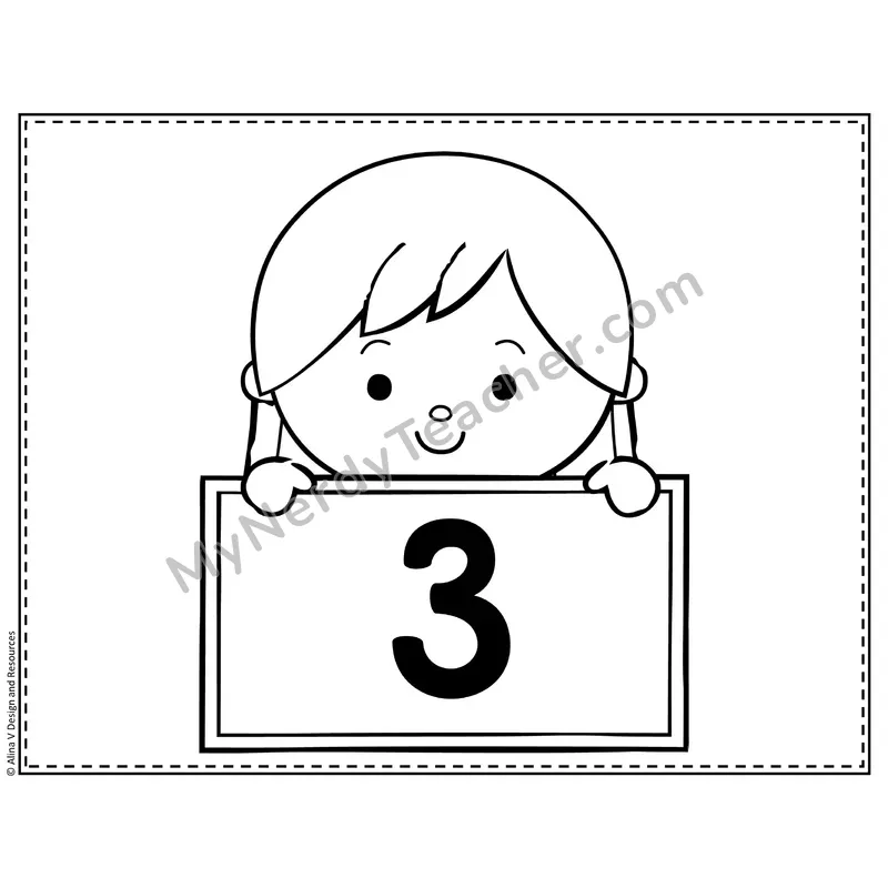 Number 2 Worksheet — Find and Trace the Number Word