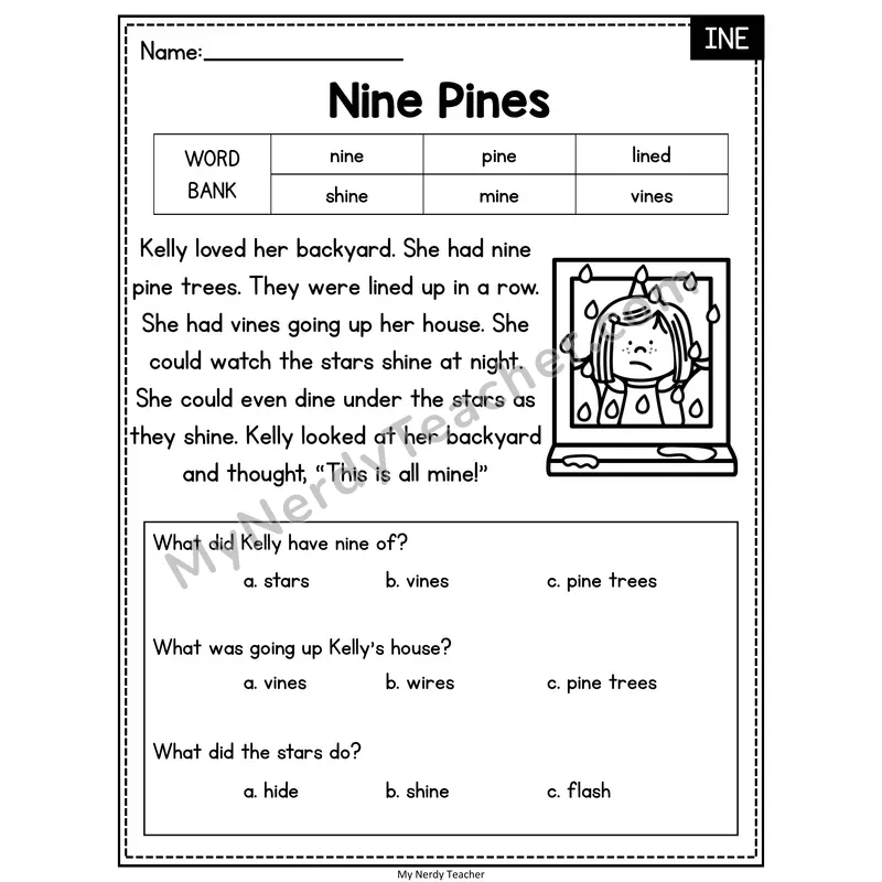 Nine Pines — INE Reading Passage with Multiple Choice