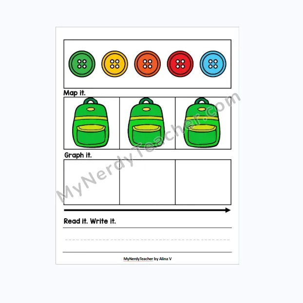 Seasonal Sound Maps Digital Activity — Map, Graph & Write Words Google Slides