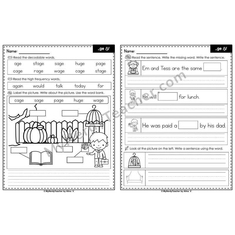 _ge Soft G Editable PowerPoint Label & Write Activity