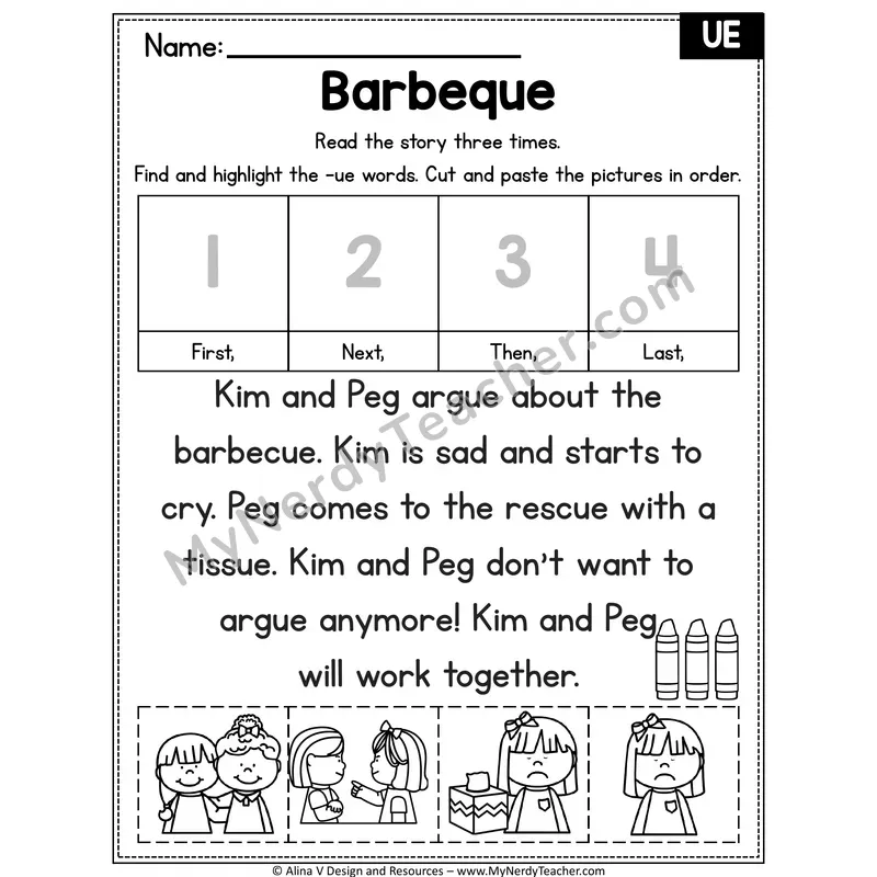 UE long U team Decodable Reader — Barbeque
