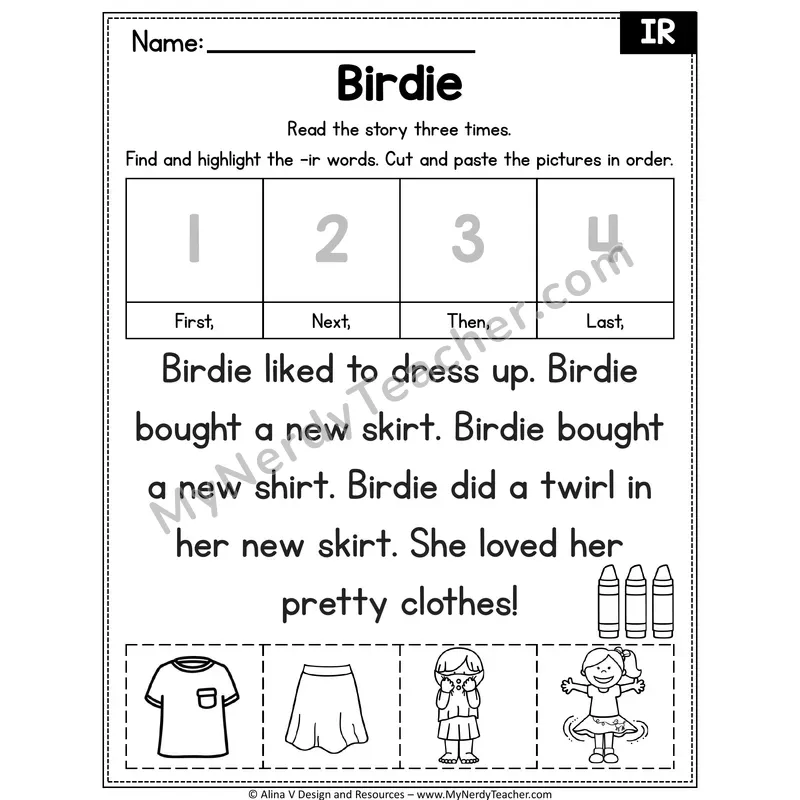 IR r-controlled Decodable Reader — Birdie
