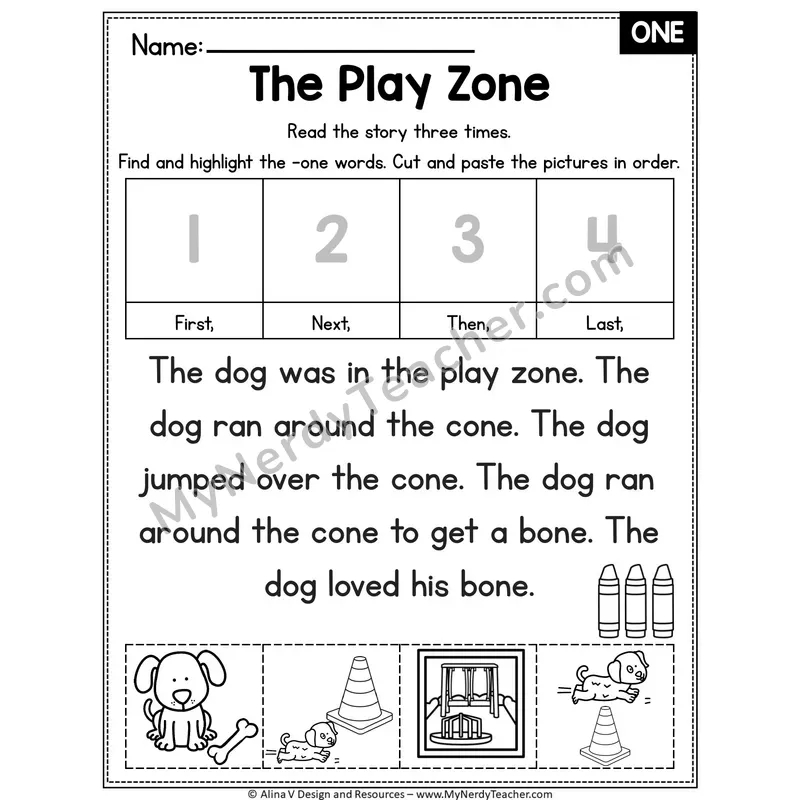 Long O VCe (o_e) Editable Decodable Reader — The Play Zone (ONE)