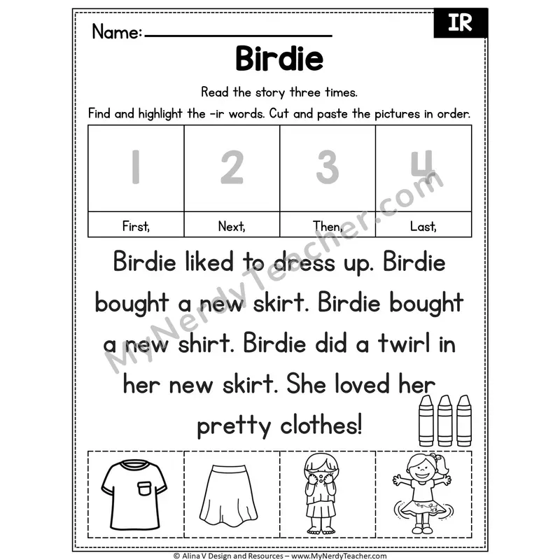 IR r-controlled Editable Decodable Reader — Birdie