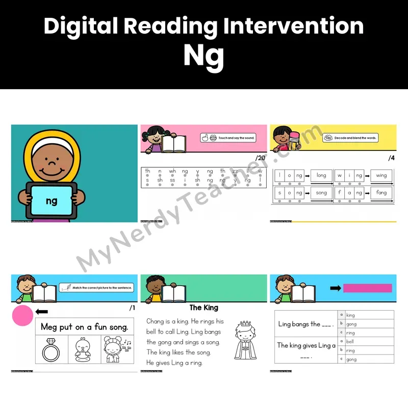 Digital Phonics Intervention — Ng (PDF)