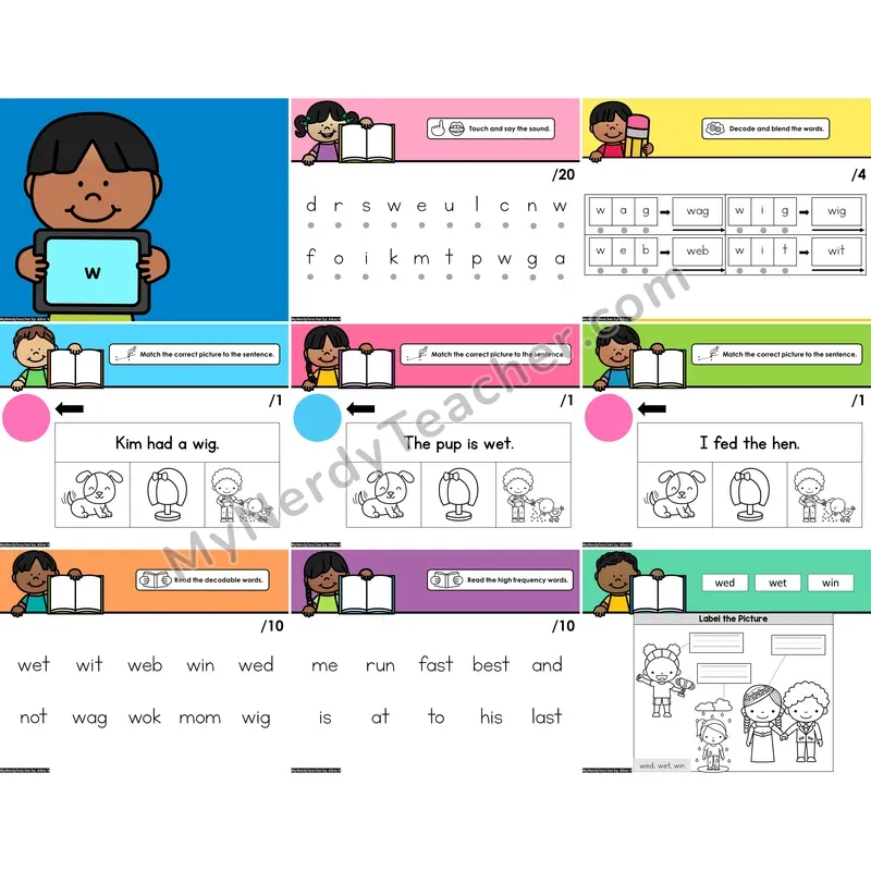 Digital Beginning Sounds Intervention PowerPoint — w (PowerPoint)
