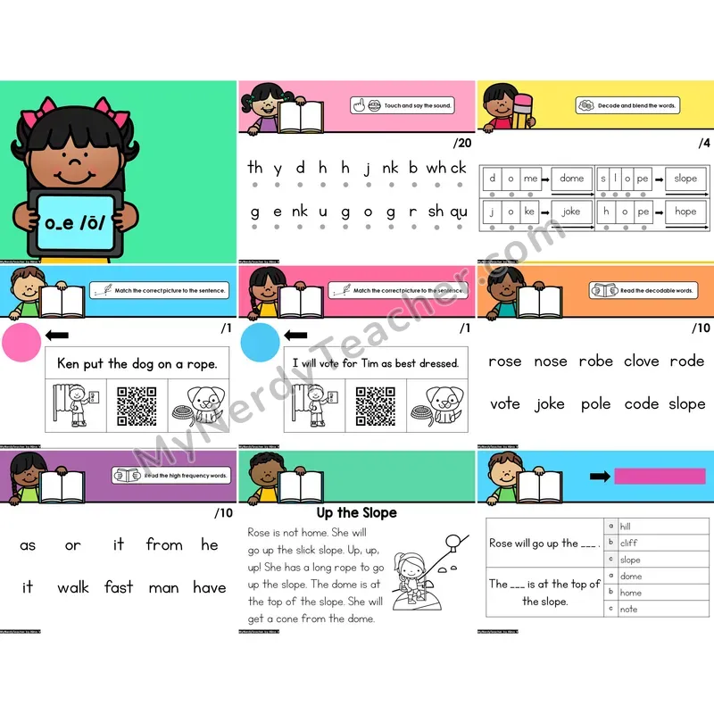 Digital Phonics Intervention PowerPoint — o_e /ō/ (PowerPoint)