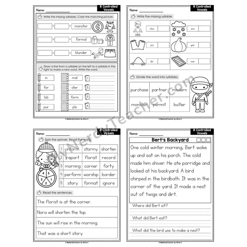 Vowel Teams ai, ay Decodable Passage — Editable PPT (Set 1 of 2)