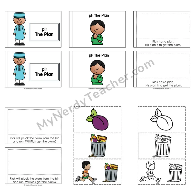 L-Blends (pl) Decodable Puzzle Book — The Plan