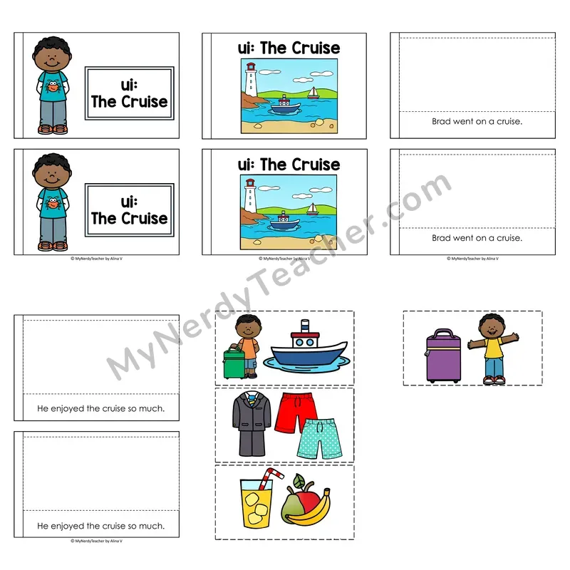 ui Decodable Puzzle Book — The Cruise (Color)