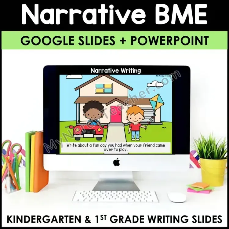 Narrative Writing Mini-Lesson — Beginning, Middle, End (PowerPoint)