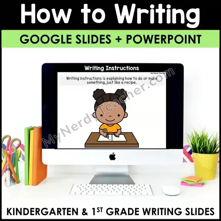 How-To Writing Mini-Lesson — Procedural Writing (Google Slides)