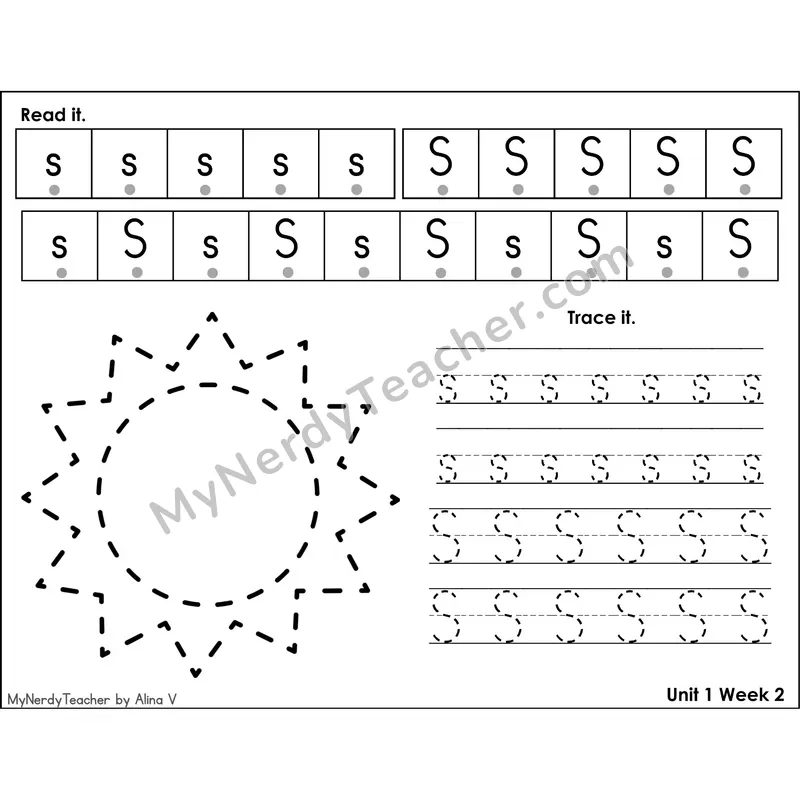 Letter D Tracing Activity — Read It Trace It Worksheet with Picture